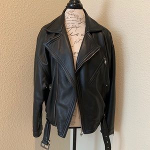 Gianni Versace Biker Leather Jacket